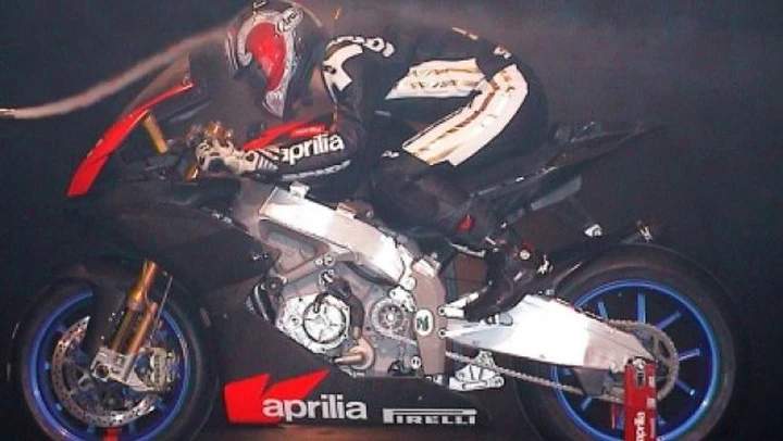 WSBK: Nakano ha testato l'Aprilia RSV4 in galleria del vento