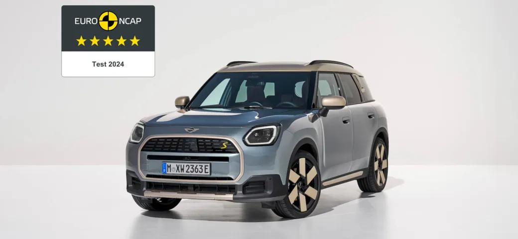 MINI Countryman si impone come regina di sicurezza con le 5 stelle Euro NCAP