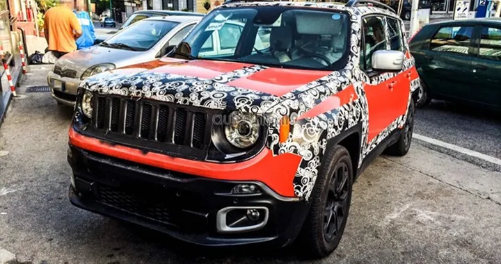 Jeep Renegade: foto spia di un lettore