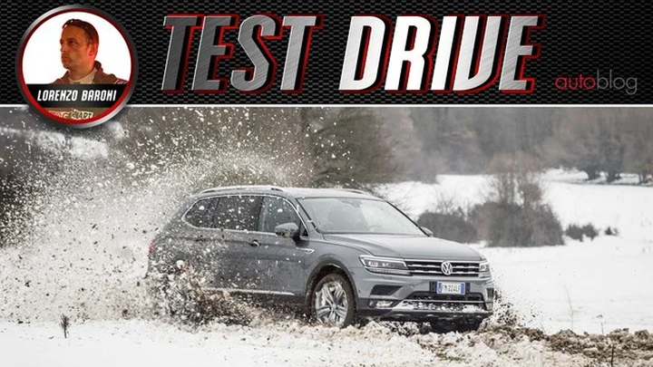 Volkswagen Tiguan Allspace - La Prova Sulla Neve