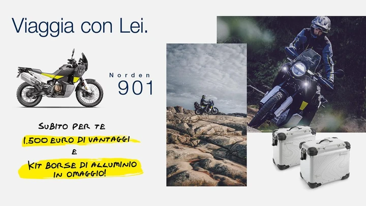 Husqvarna Norden 901: ecco la nuova promozione valida fino al 31 dicembre