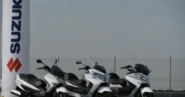 Suzuki Burgman family: l'agility test