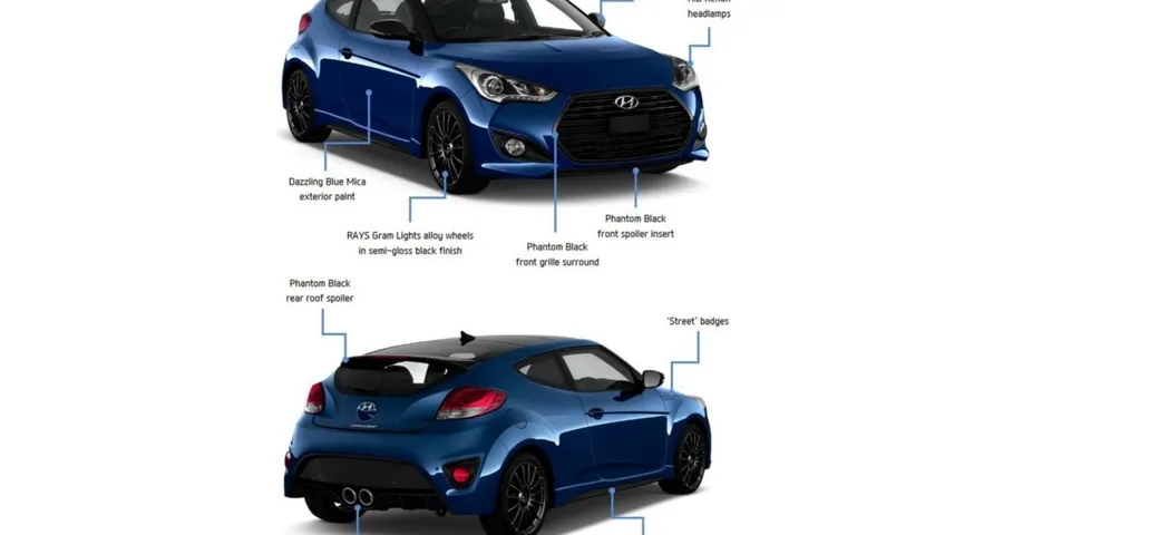 Hyundai Veloster Street Turbo: foto e caratteristiche