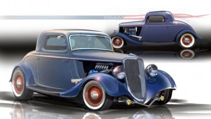 Sema 2009: una hot-rod Ford del 1934 ed il propulsore EcoBoost da 400 cavalli
