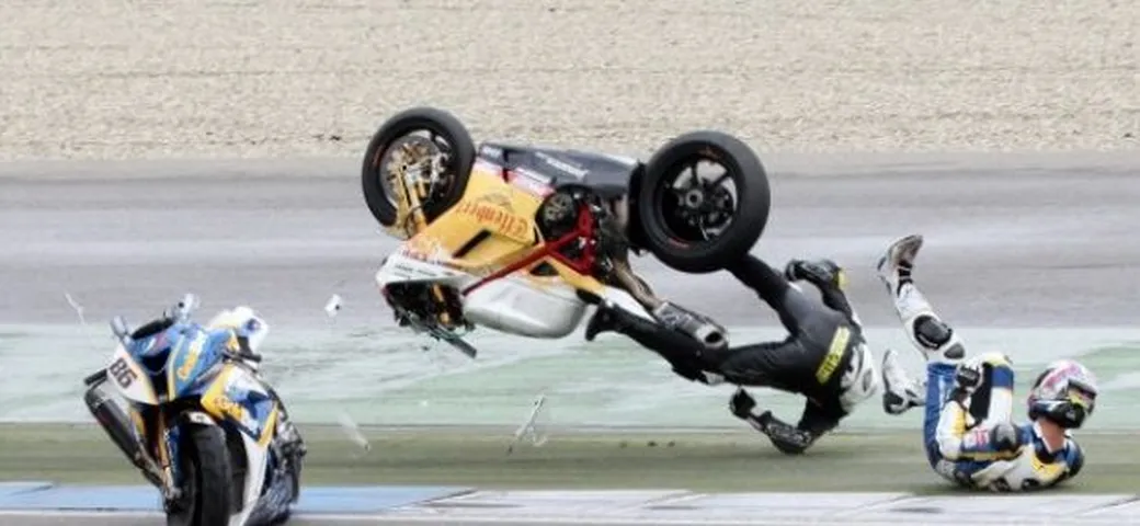 WSBK: grave incidente a Brett McCormick