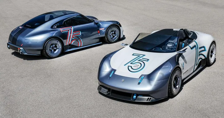 Porsche Vision 357 Speedster: a Goodwood debutta la nuova concept car elettrica [FOTO]