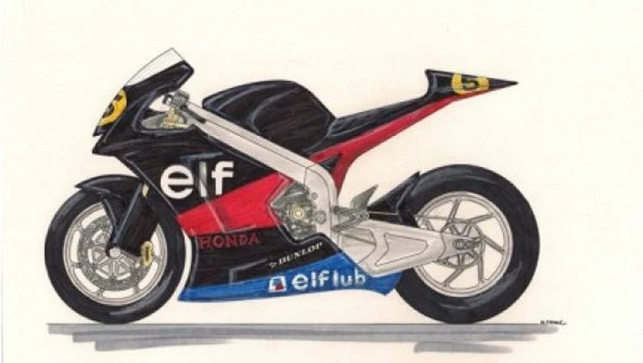 FTR crea una Moto2 da Track Day con la livrea Elf di Ron Haslam