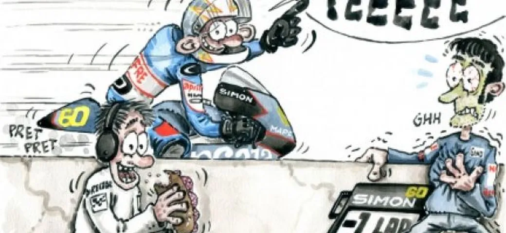 Julian Simon, un pilota (forse) troppo avanti...