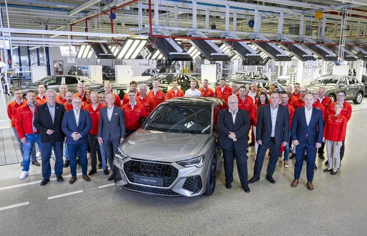 Audi festeggia 2 milioni di auto prodotte in Ungheria