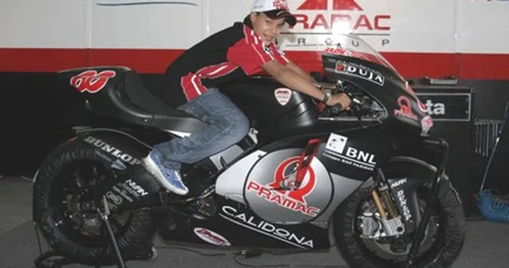 Il team Pramac D'Antin investe su un giovane 12enne