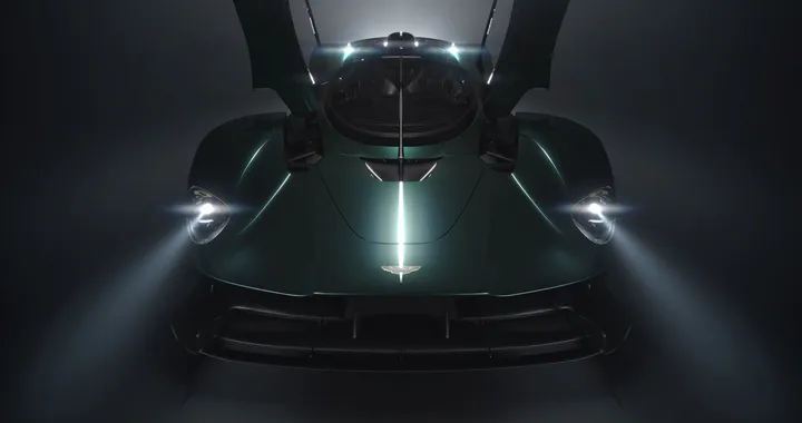 Aston Martin Valkyrie: il teaser della variante roadster