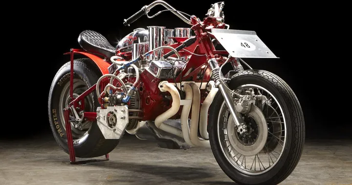 Widowmaker 7, la drag bike con un V8 Chevrolet