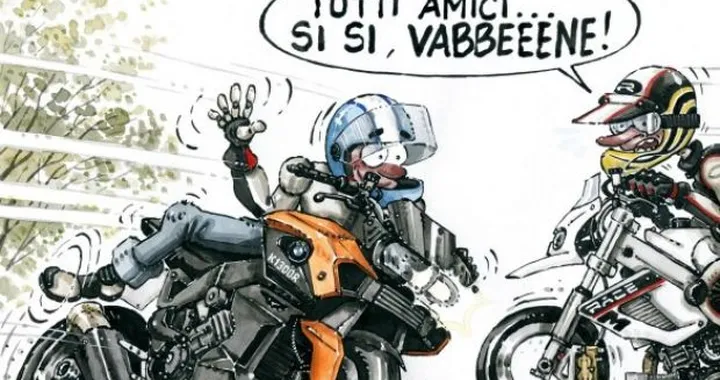 Motociclisti, amici per la pelle!
