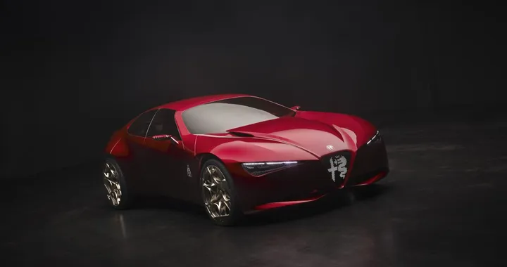 Alfa Romeo Cuorerosso, la coupé del futuro: V6 ibrido, quattro posti e tecnologia unica
