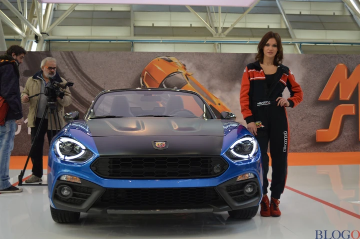 Lo stand Abarth al Motor Show 2016