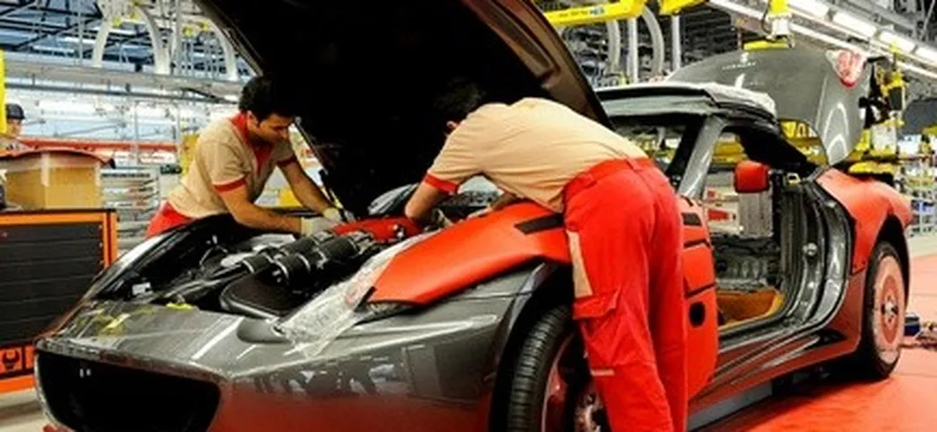 Una nuova linea di produzione per la Ferrari California