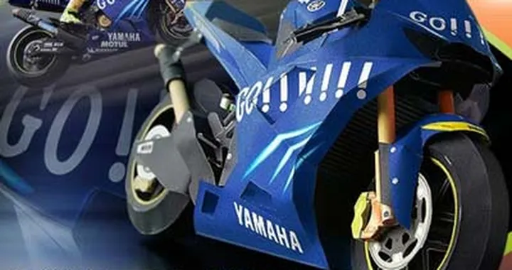Costruite una Yamaha... di carta!