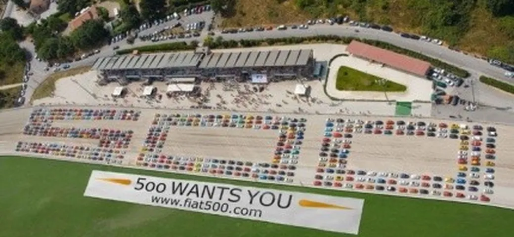 Raduno Fiat 500, record riuscito...