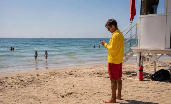 MotoGP in spiaggia, il bagnino si distrae durante il turno: multa da oltre 2.000 euro
