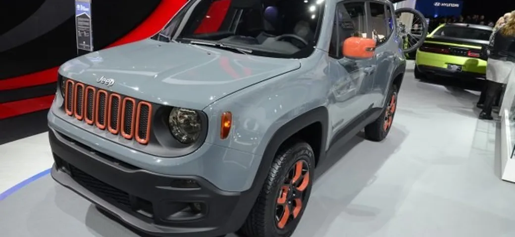 Lo stand Jeep al Salone di Detroit 2015 Live