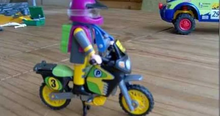 Foto del giorno: Dakar playmobil