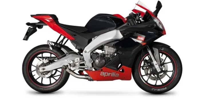 Scorpion: silenziatore factory per Aprilia RS4 125