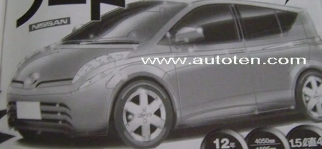 Nissan Note: debutterà nel 2012 sulla piattaforma della nuova Micra