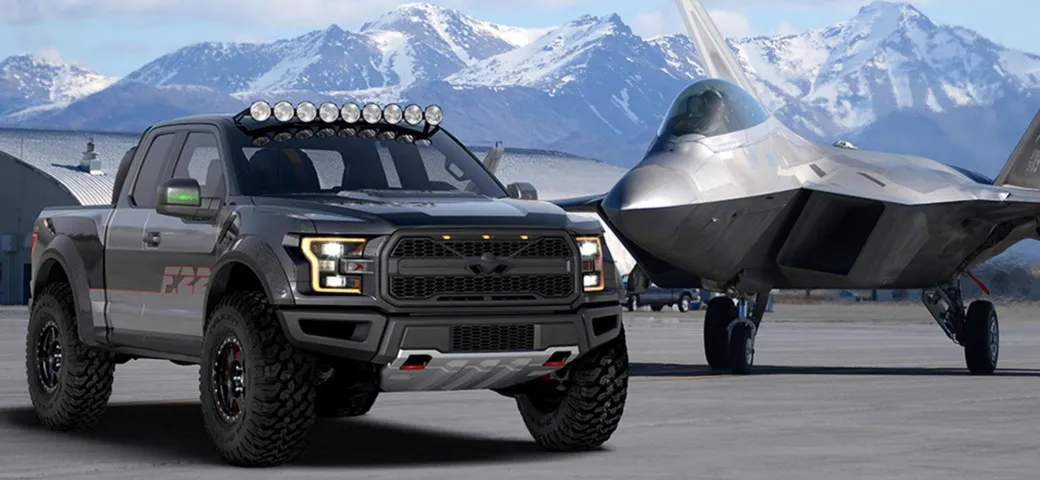 Ford F-150 F-22 Raptor: il pick up ispirato ai caccia