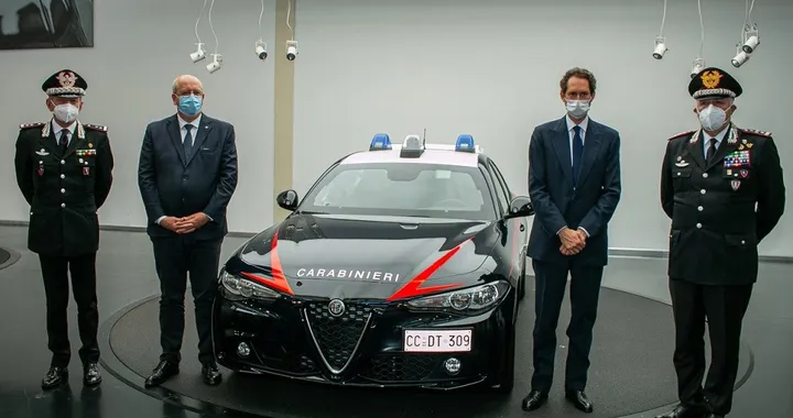 Alfa Romeo Giulia arruolata nei Carabinieri con 1.770 esemplari