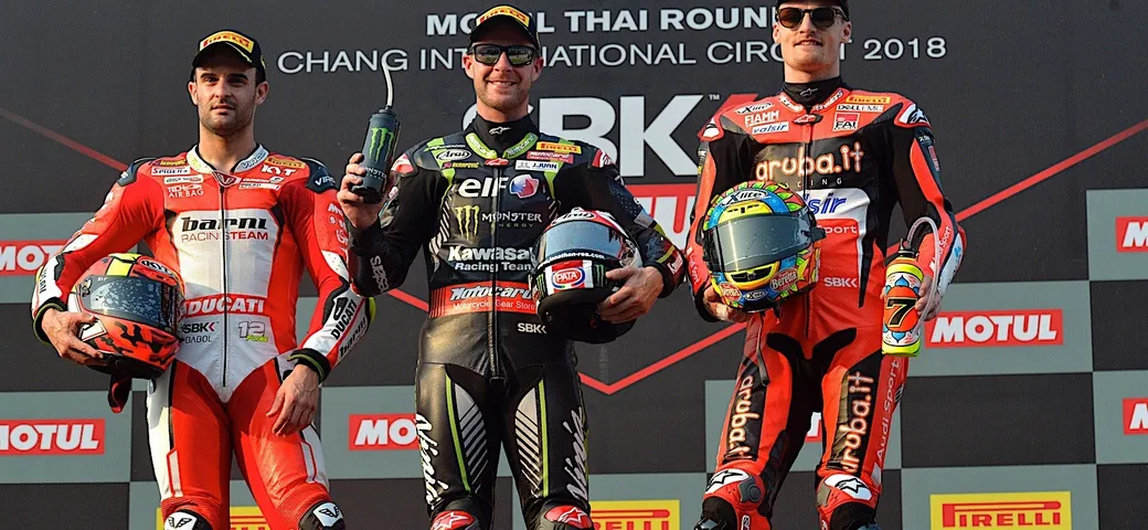 SBK Thai Gara1: Rea, ariecco il cannibale! Ducati, il podio non basta