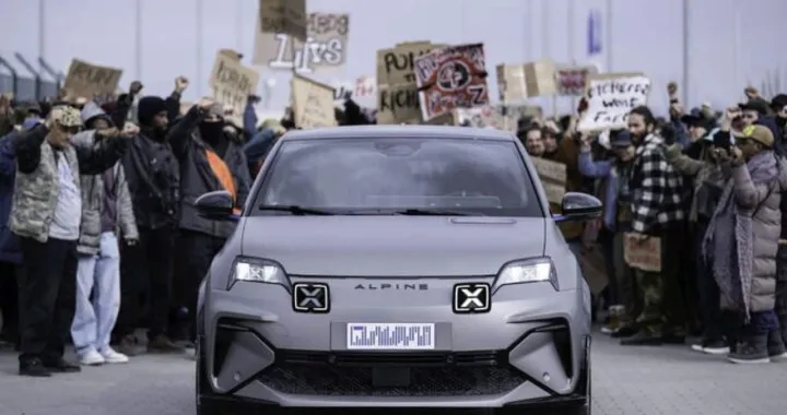 Alpine A290 protagonista in Running Man, debutto al cinema