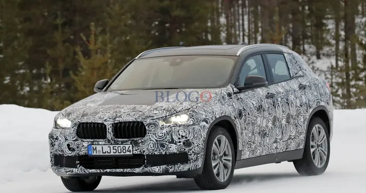 BMW X2: foto spia sulla neve