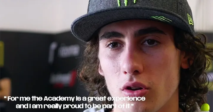 VR46 Riders Academy: Antonelli si allena a Misano [Video]