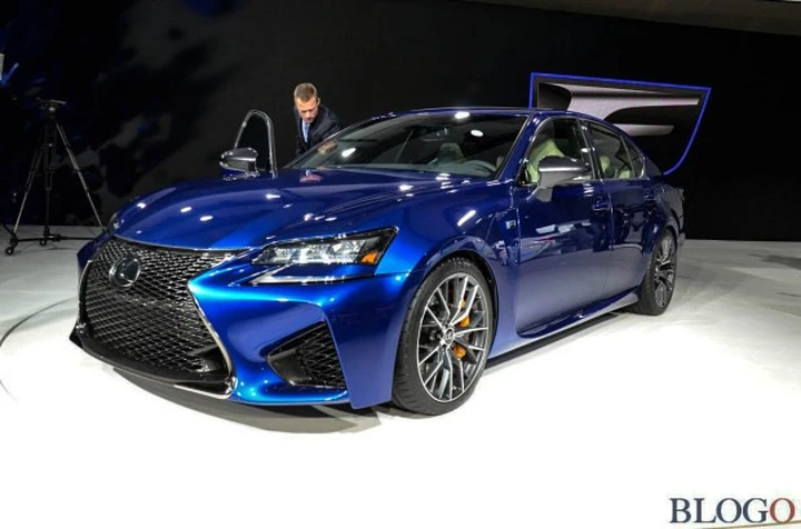 Lexus GS F al Salone di Detroit 2015 Live