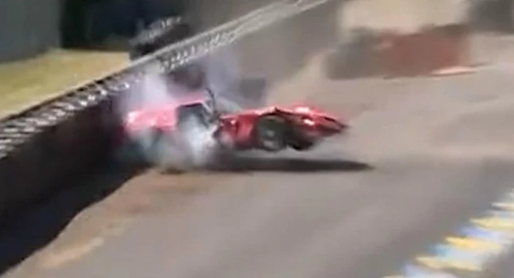 La Ferrari Breadvan da 30 milioni si schianta alla Le Mans Classic [Video]