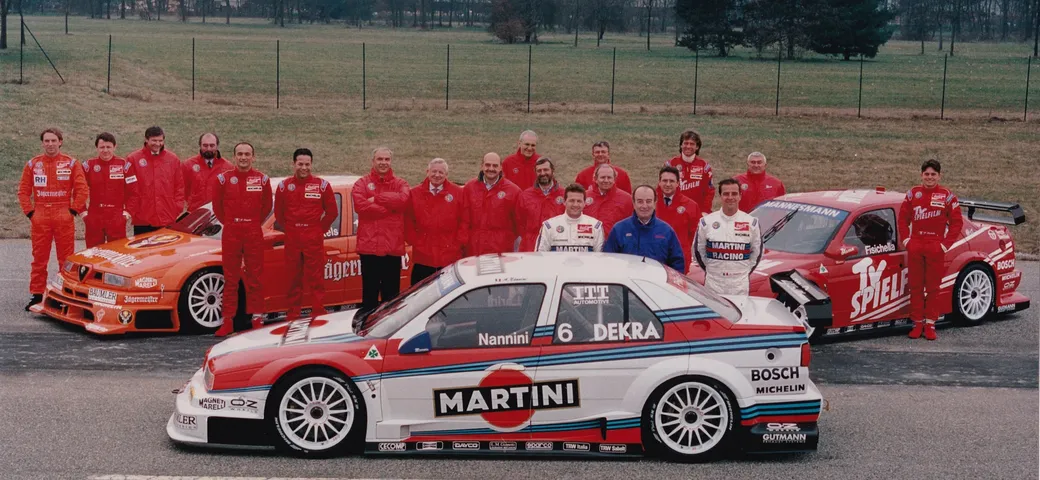 Alfa Romeo celebra le imprese delle 155 e 156 nel DTM e nelle serie Turismo