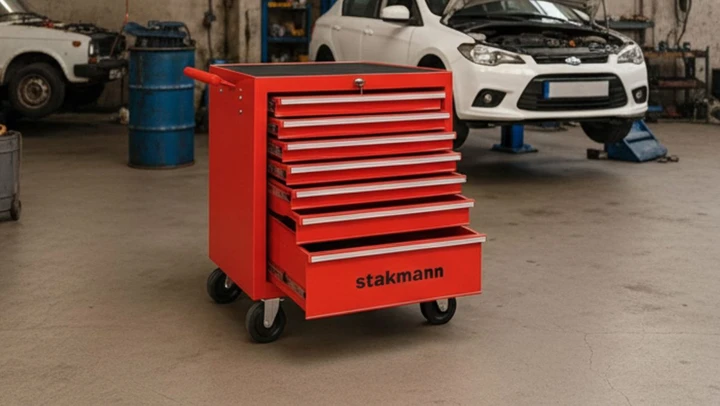 Spazio e ordine in garage con il carrello portautensili in offerta su eBay