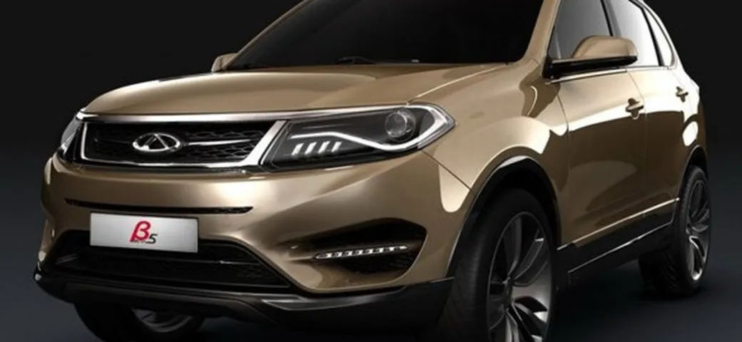 Chery Beta 5 al Salone di Shanghai 2013