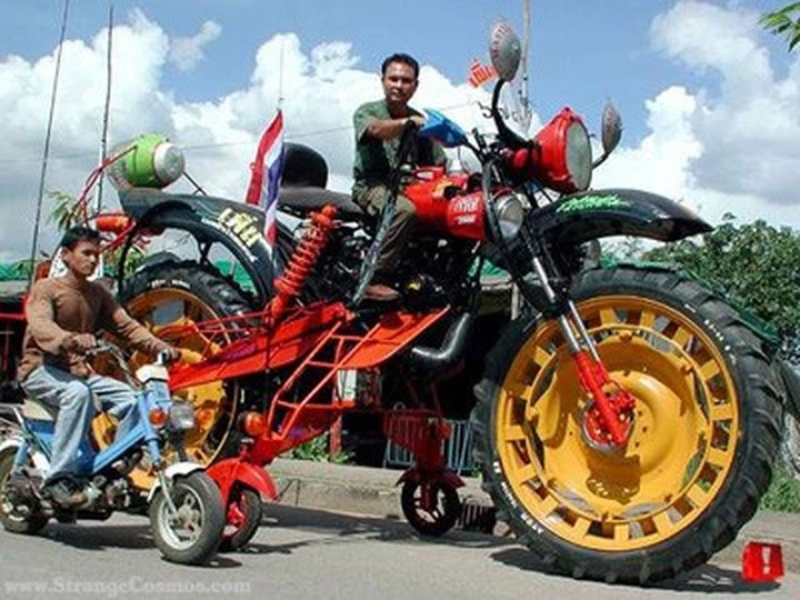 Una grande moto....