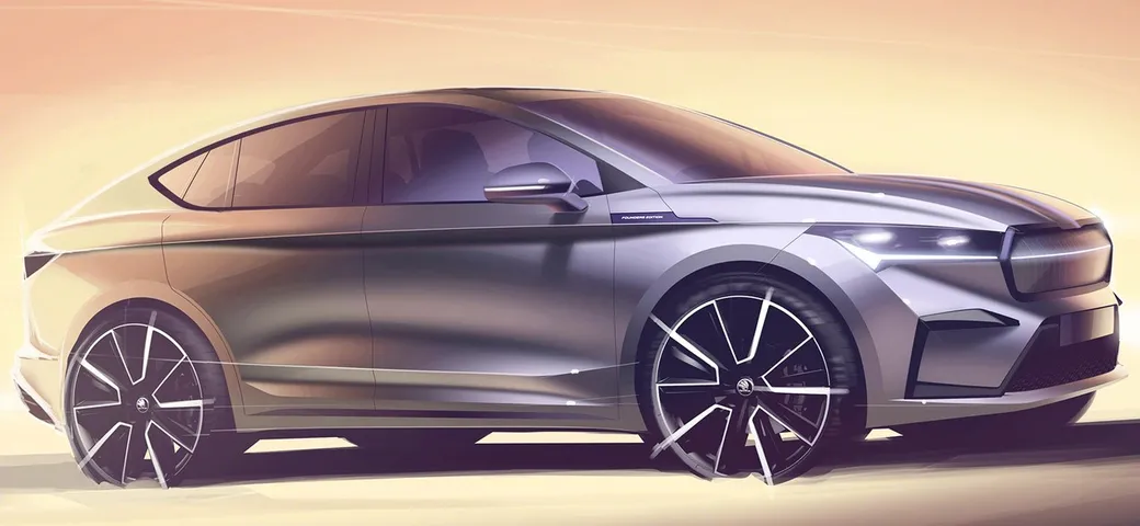 Škoda Enyaq Coupé iV: la prima immagine