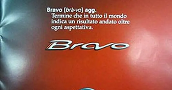 Nuova Bravo - Il depliant
