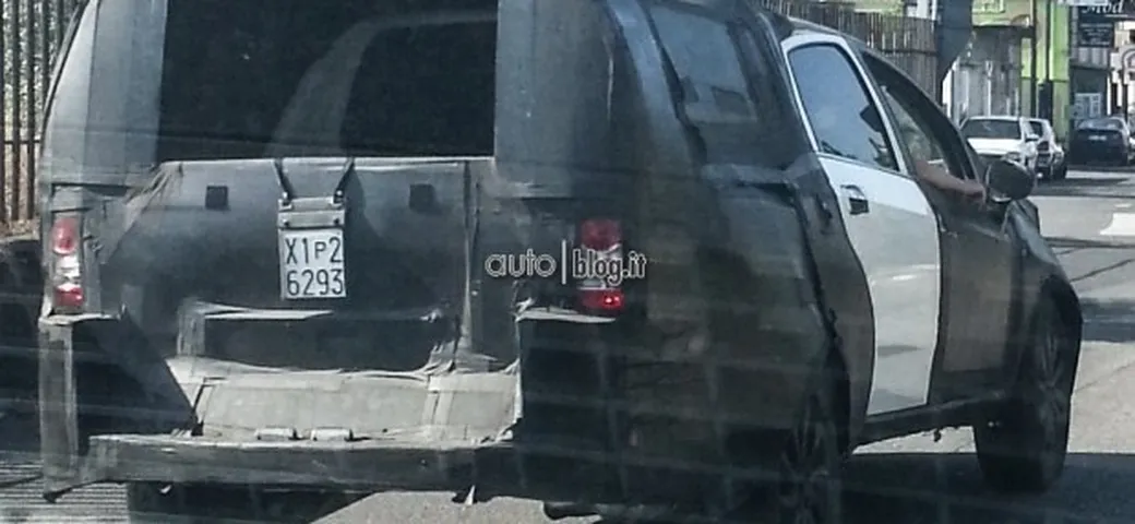 Pick-up Fiat: le foto spia di un nostro lettore