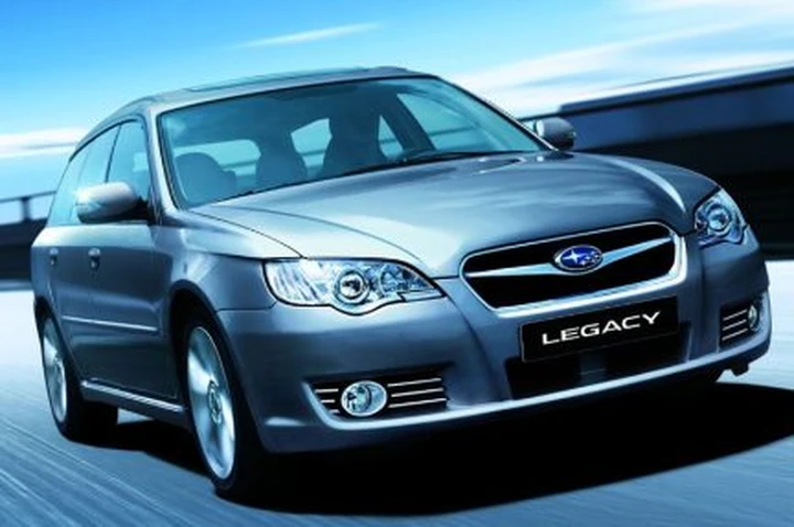 Subaru a Parigi: Legacy e Outback m.y. 2007