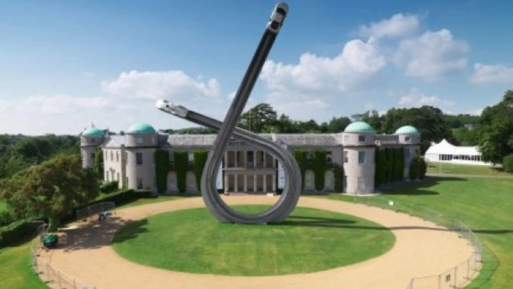 Audi: un monumento di 35 metri per festeggiare il Festival of Speed di Goodwood