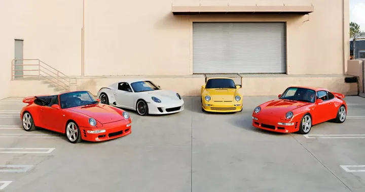 All’asta quattro rari modelli Porsche elaborati da RUF