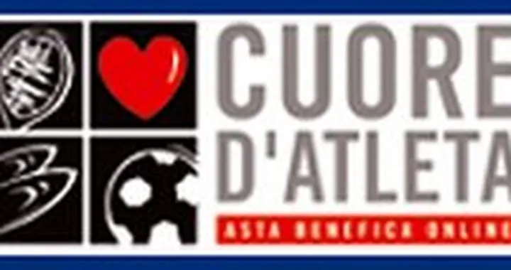 Continuano le aste benefiche con "Cuore d'Atleta"