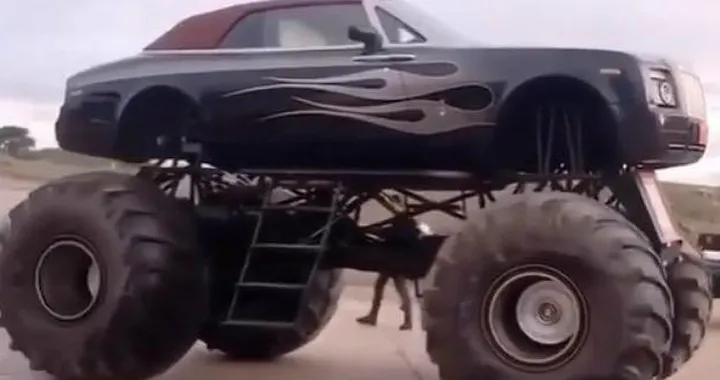 Rolls-Royce Monster Truck: uso sacrilego di una Phantom Drophead Coupé
