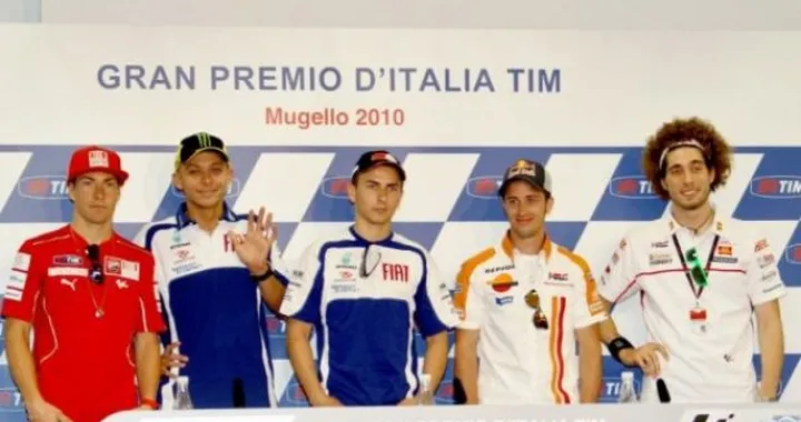 Valentino Rossi sul suo stato di forma: "sono al 65%" e su Melandri: "poverino, probabilmente sta male"