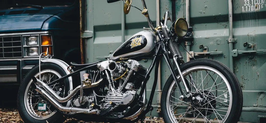 Knucklehead o Panhead? L'Harley ibrida di Rob