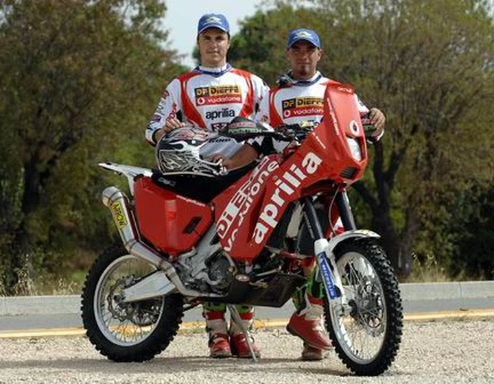 Aprilia torna ai Rally: debutto della RXV al Total Pharaons Rally 2008